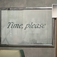 Time, please