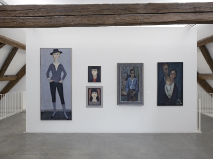 Ausstellungsansicht Gustav Stettler