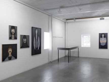 Ausstellungsansicht Gustav Stettler