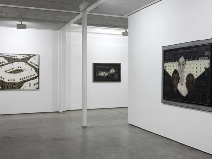 Ausstellungsansicht Gustav Stettler