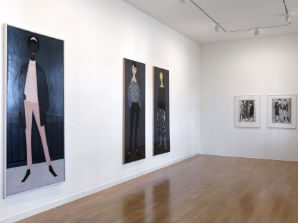 Ausstellungsansicht Gustav Stettler
