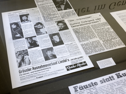 Ausstellungsansicht Gustav Stettler