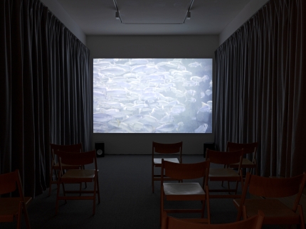 Ausstellungsansicht Time please