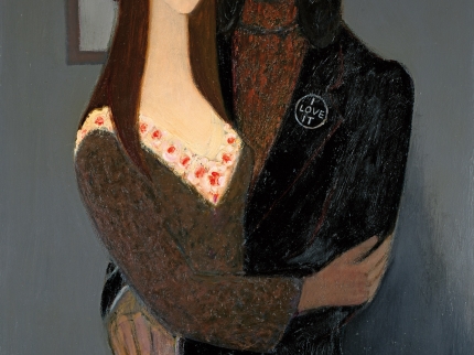 Hippie-Paar, Bild von Gustav Stettler
