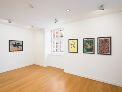 Ausstellungsansicht, O.T.