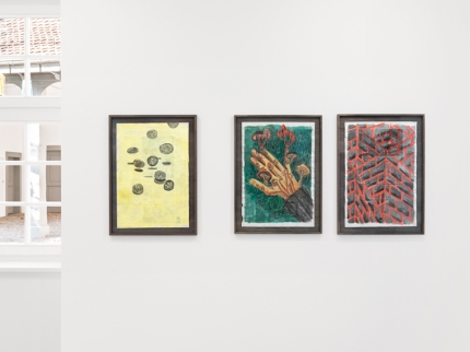 Ausstellungsansicht, O.T.