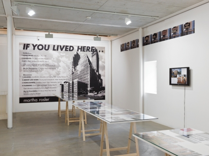Ausstellungsansicht, Róza El-Hassan / Martha Rosler. Future's Dialect