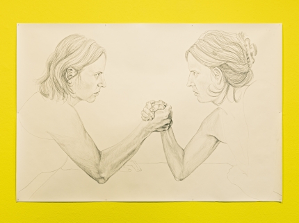 Ausstellungsansicht Paula Santomé