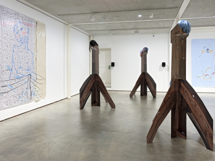 Ausstellungsansicht von Catherine Biocca